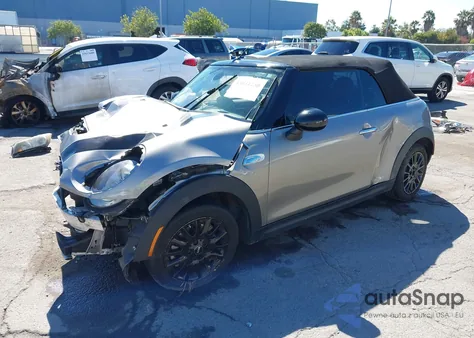 2016 Mini Convertible Cooper S z USA, uszkodzony, nr VIN WMWWG9C53G3C22588